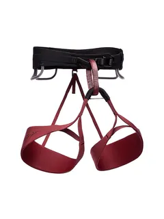 Imbracatura da arrampicata da donna Solution Harness Babsi Edition rosso